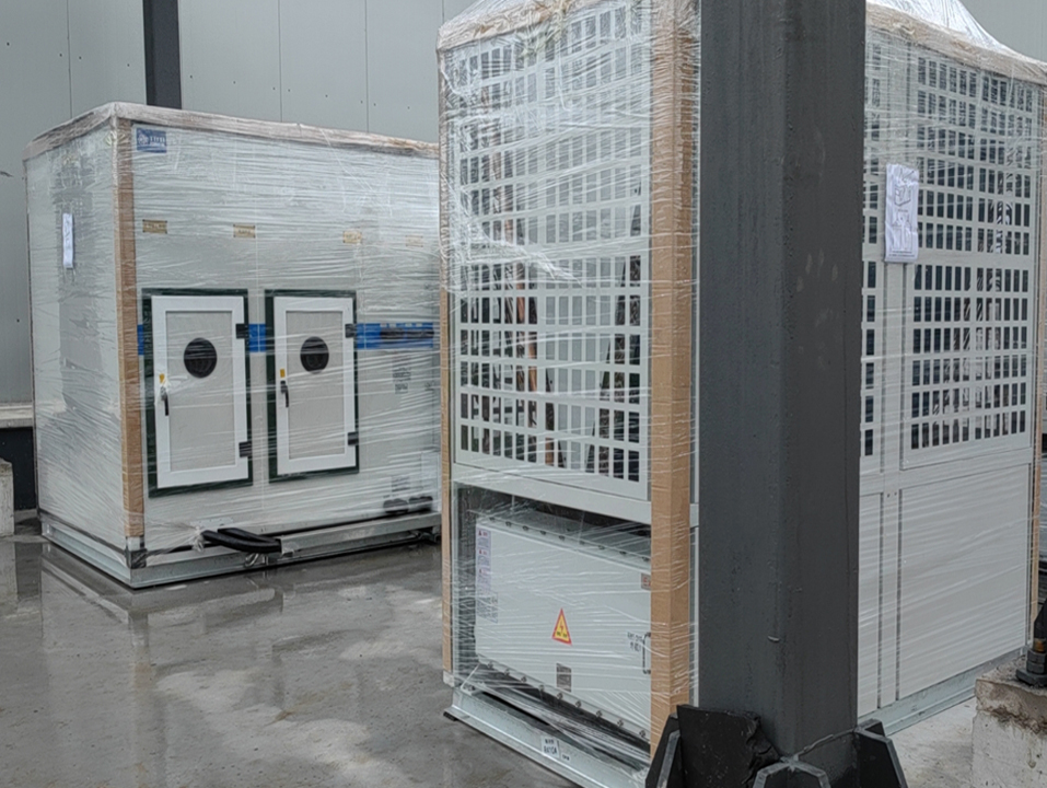 天津海晟选购我司全新风防爆空调机组BZKT-360Ex,现投入使用